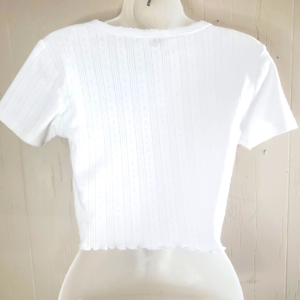 Lee Cooper London cropped tee - Picture 2 of 6